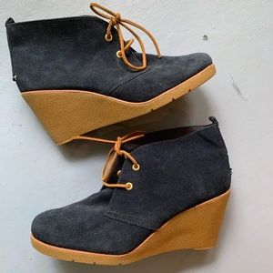 NWOT 🌟 Sperry leather wedge shoes